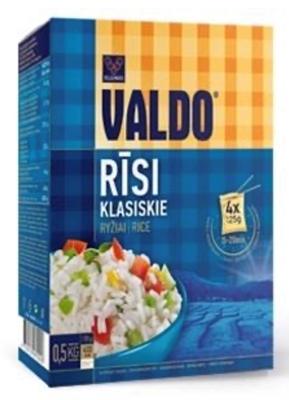 Picture of Valdo - Classic long grain rise / Risi gargraudu, 500g (4×125g) (box*12)