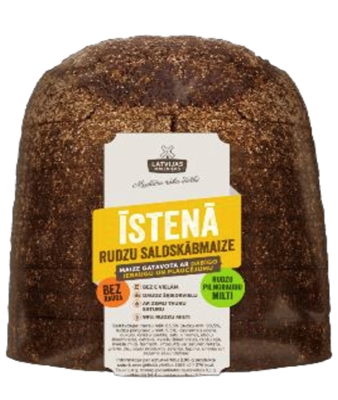 Picture of LATVIJAS MAIZNIEKS - Real rye sweet and sour bread Istena 730g (box*8)