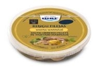 Picture of IRBE - Baltic herring fillets mustard marinade 150g (box*10)